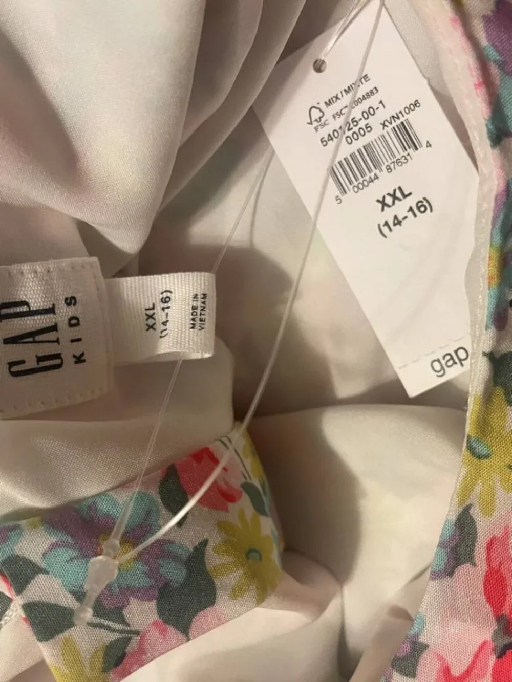NWT GAP Girls Floral Ruffle Cap Sleeve Dress - Sweet Cottagecore & Soft Girl Vib
